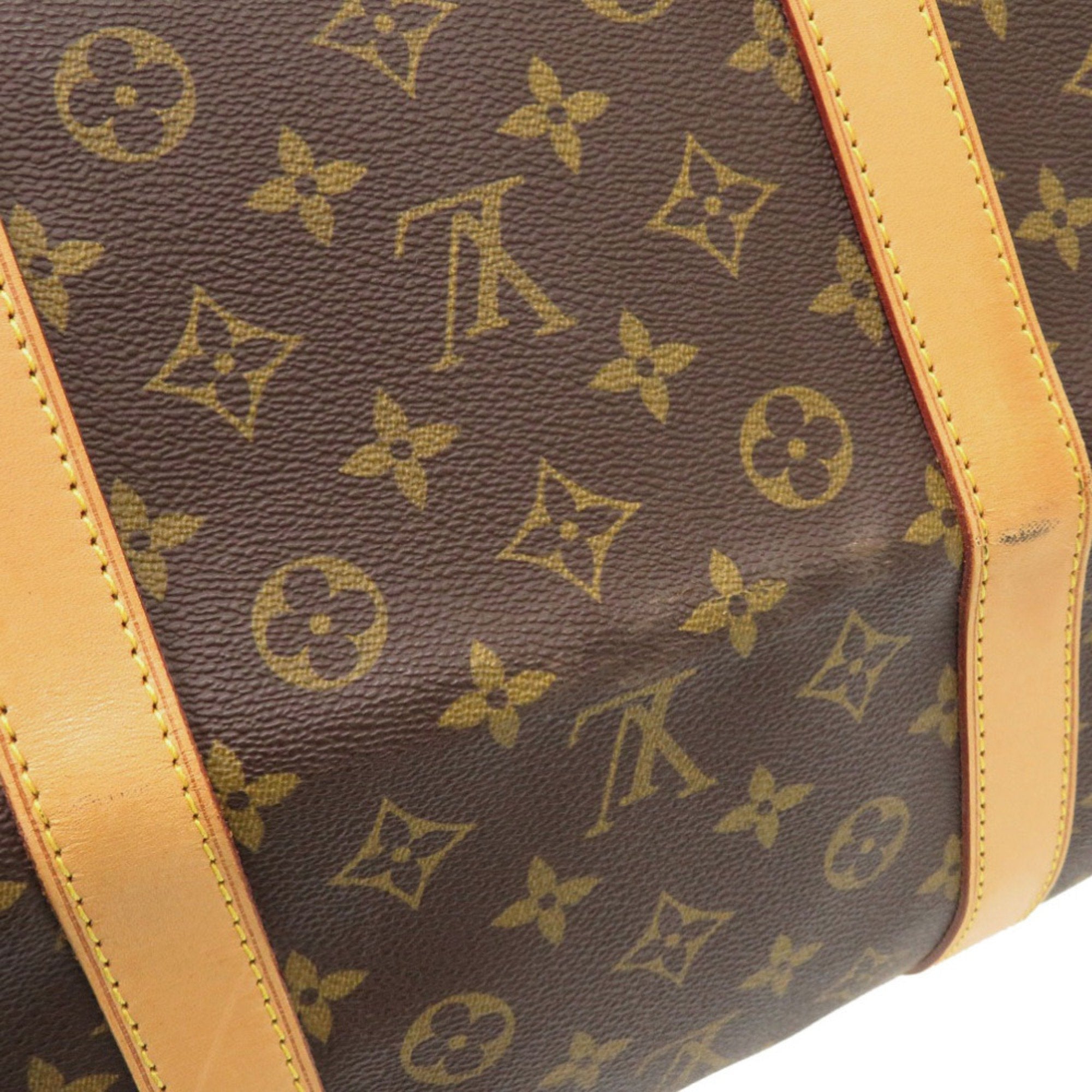 Louis Vuitton Brown Monogram Canvas Boston Bag