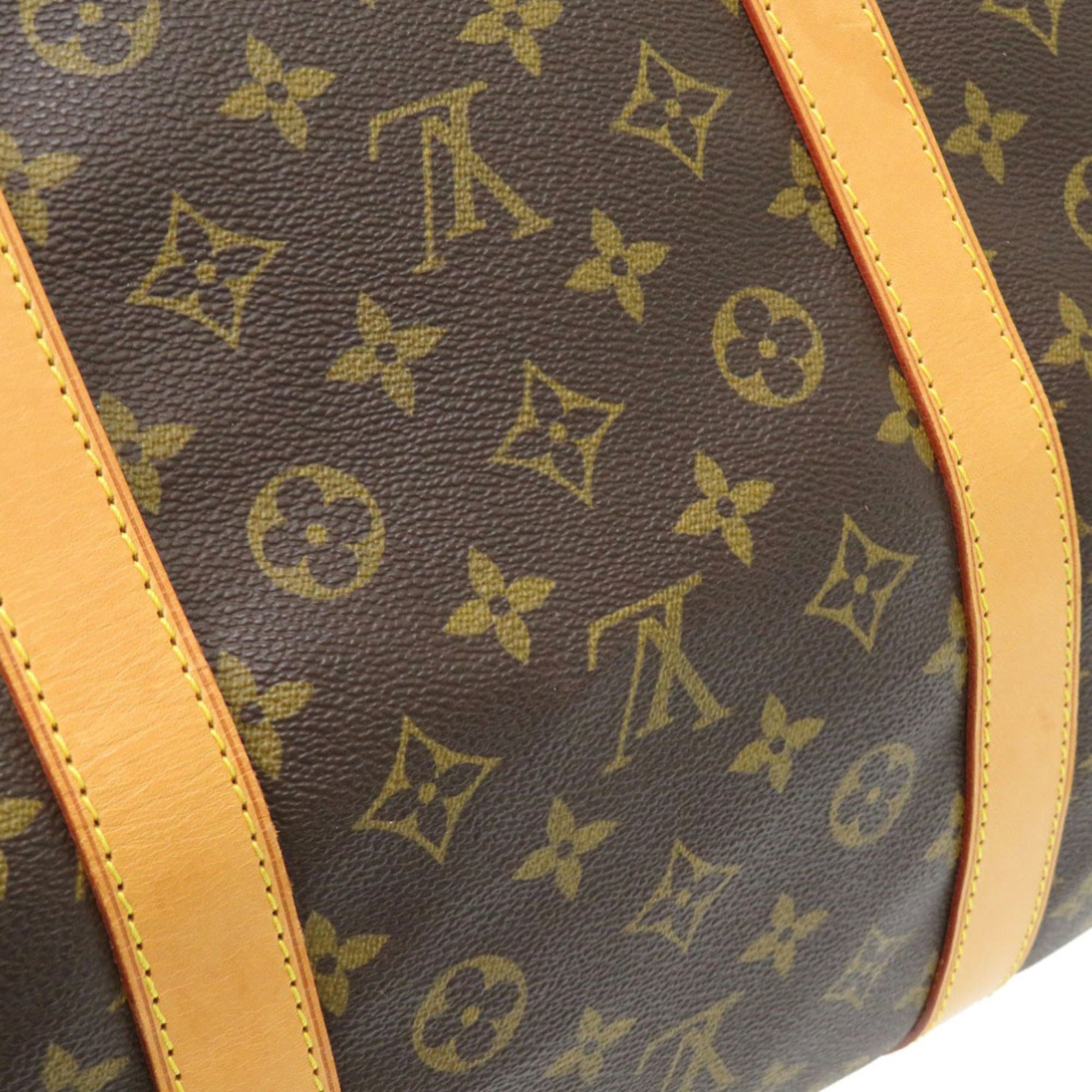 Louis Vuitton Brown Monogram Monogram Boston Bag