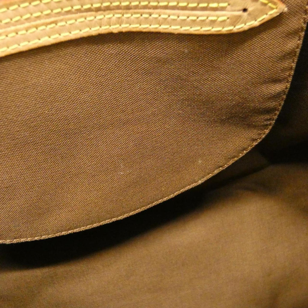 Louis Vuitton Monogram Brown Coated Canvas Boston Bag