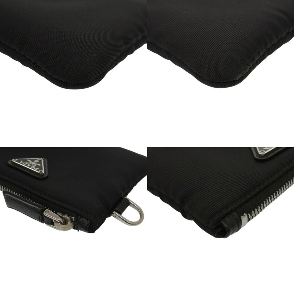 Prada Black Nylon Pouch Shoulder Bag