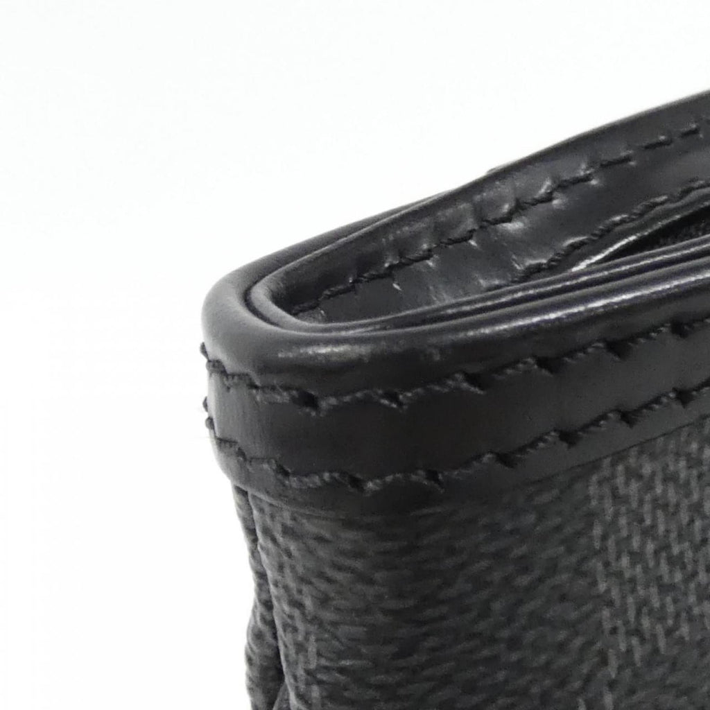 Louis Vuitton Graphite Gray Coated Canvas Shoulder Bag