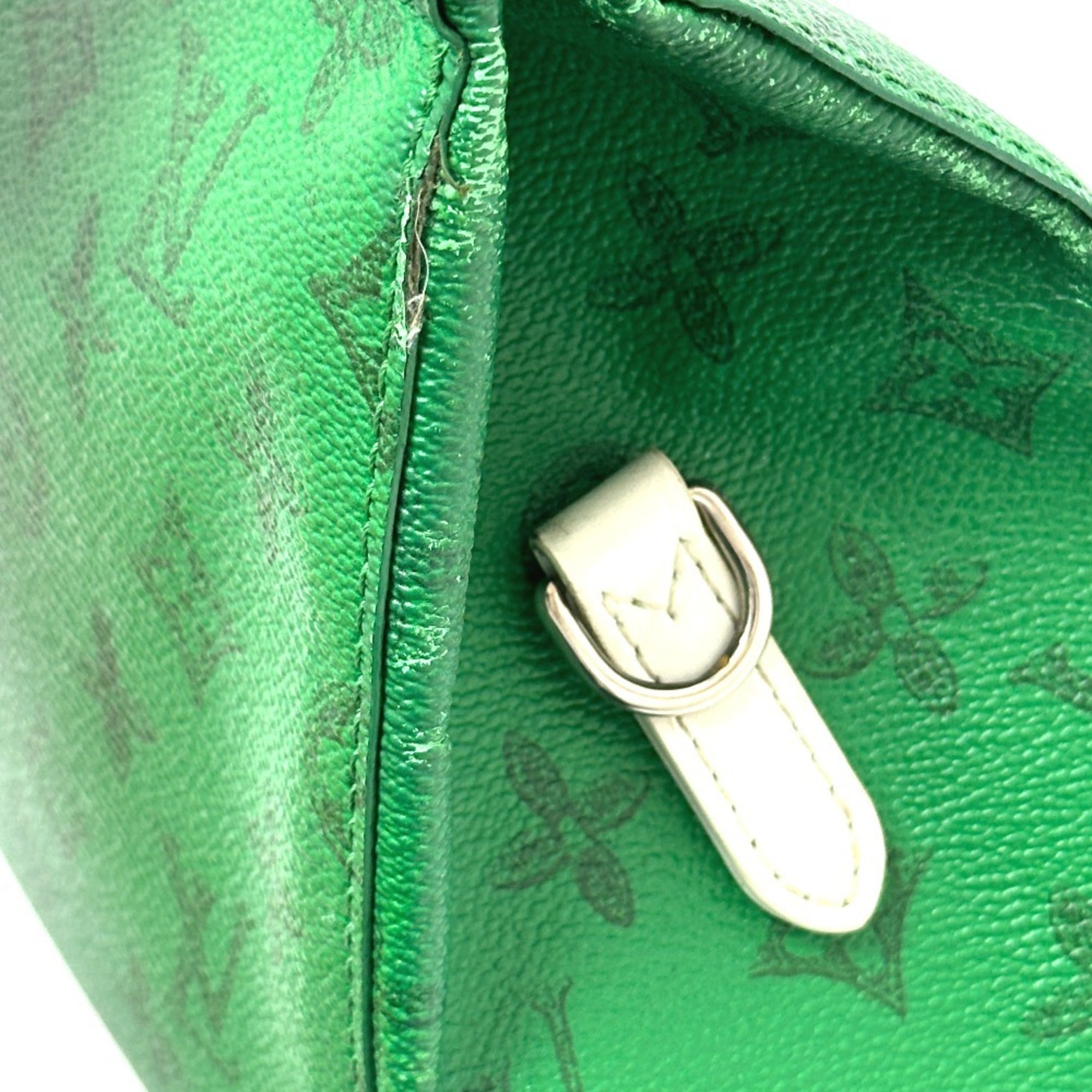 Louis Vuitton Green Monogram Handbag