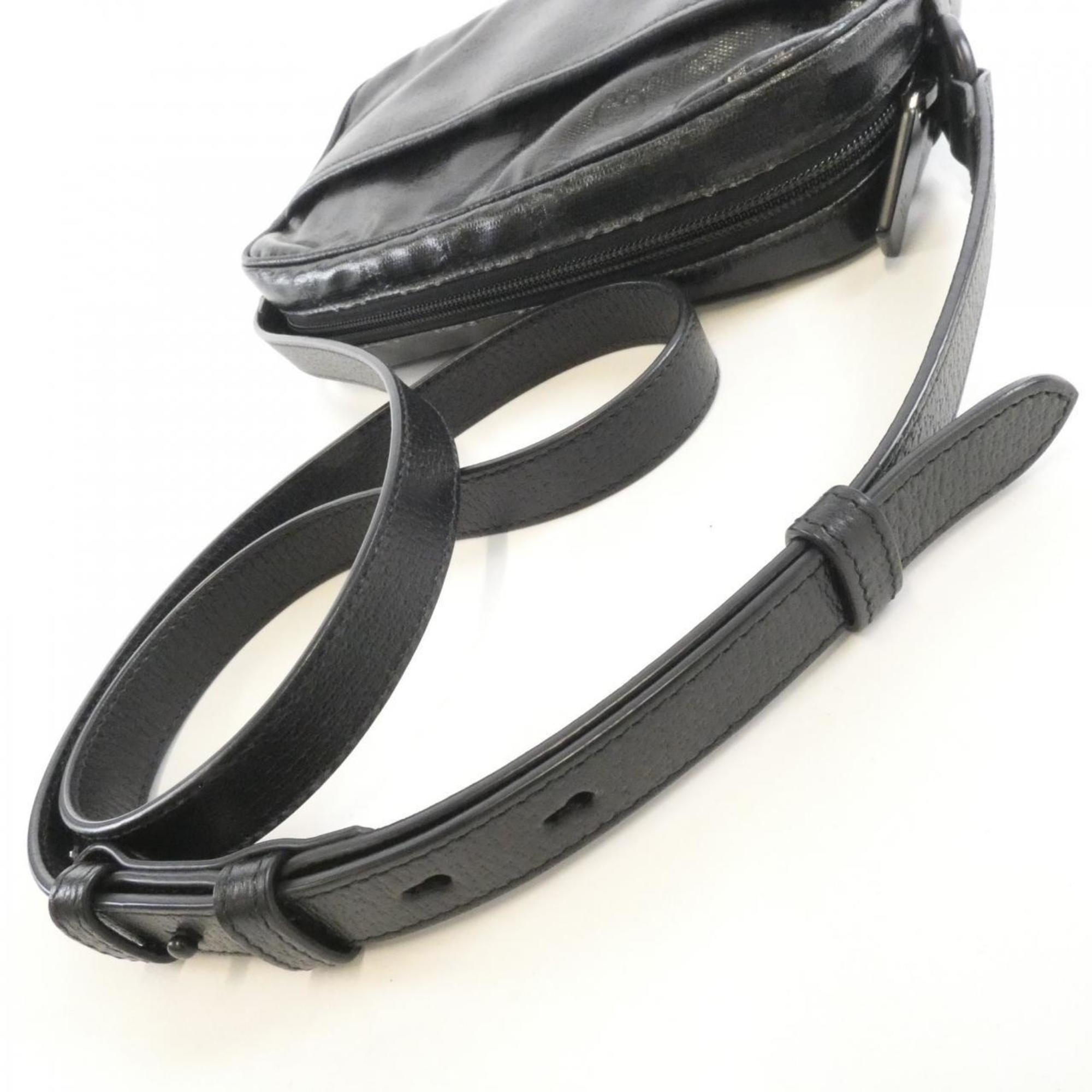 Gucci Black Gg Crystal Shoulder Bag (Pre-Owned)