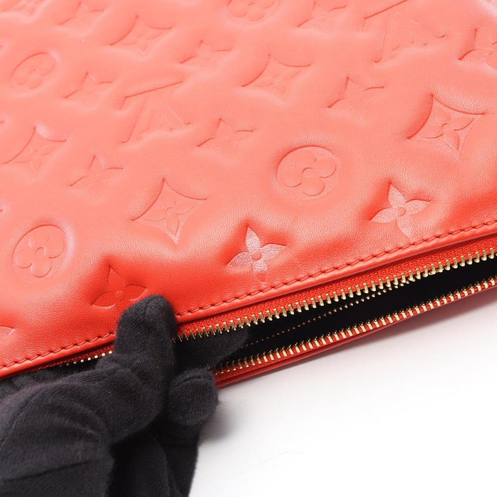 Louis Vuitton Red Color Rouge Monogram Leather Handbag Shoulder Bag