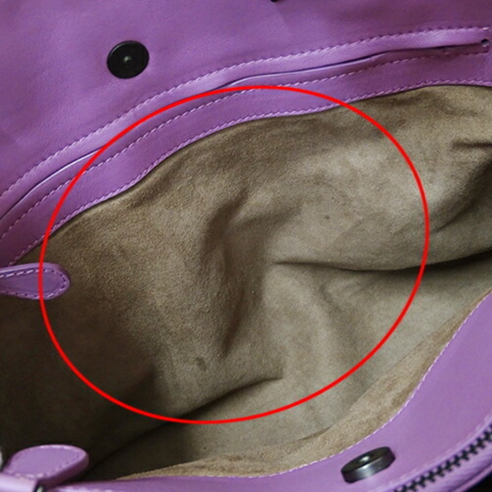 Bottega Veneta Pink Purple Leather Tote Bag