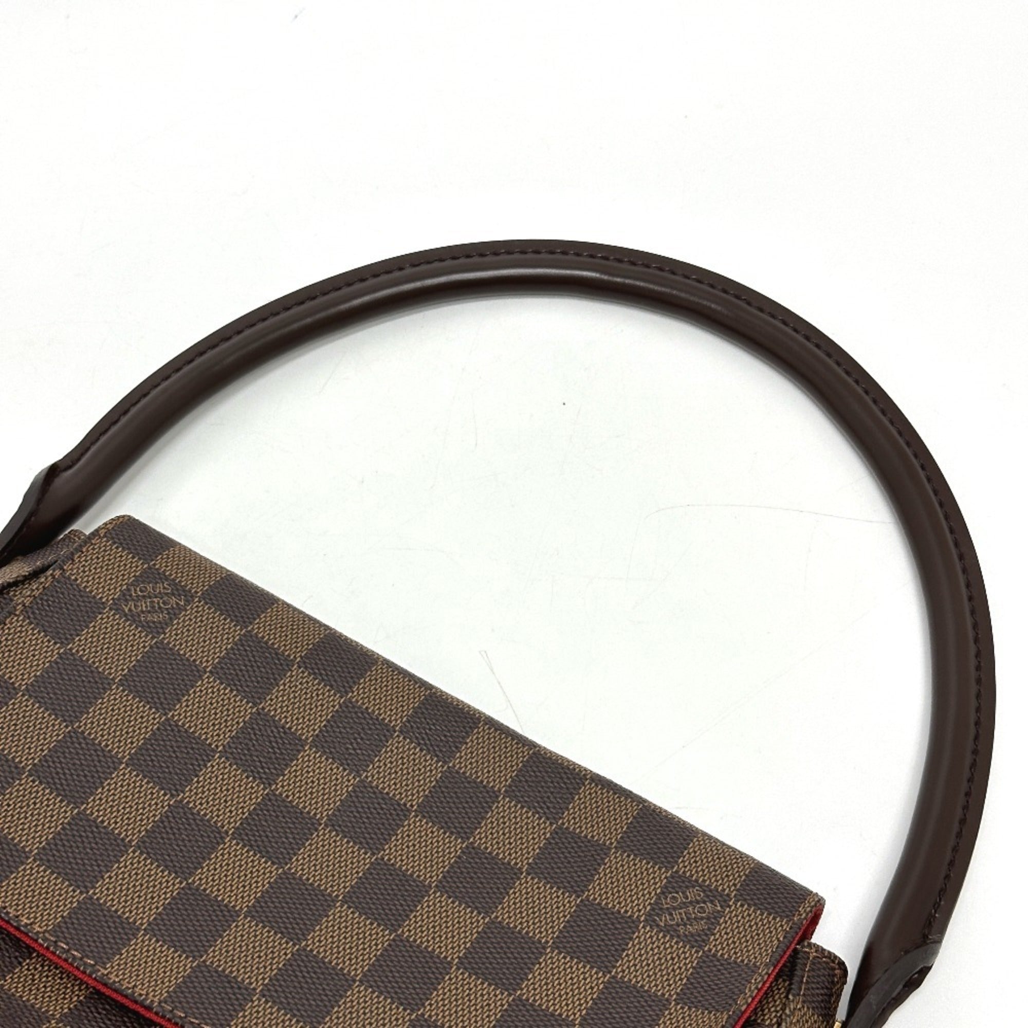 Louis Vuitton Damier Brown Ebene Damier Canvas Shoulder Bag Tote Bag