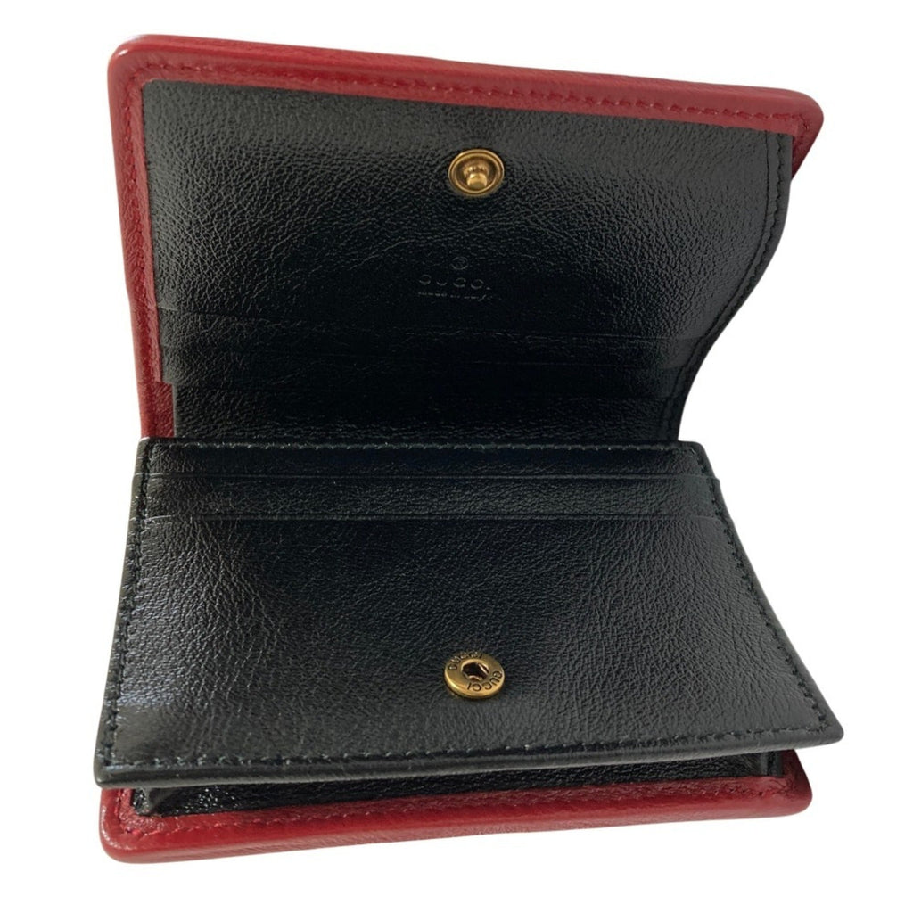 Gucci Black Leather Wallet (Bi-Fold) (Pre-Owned)