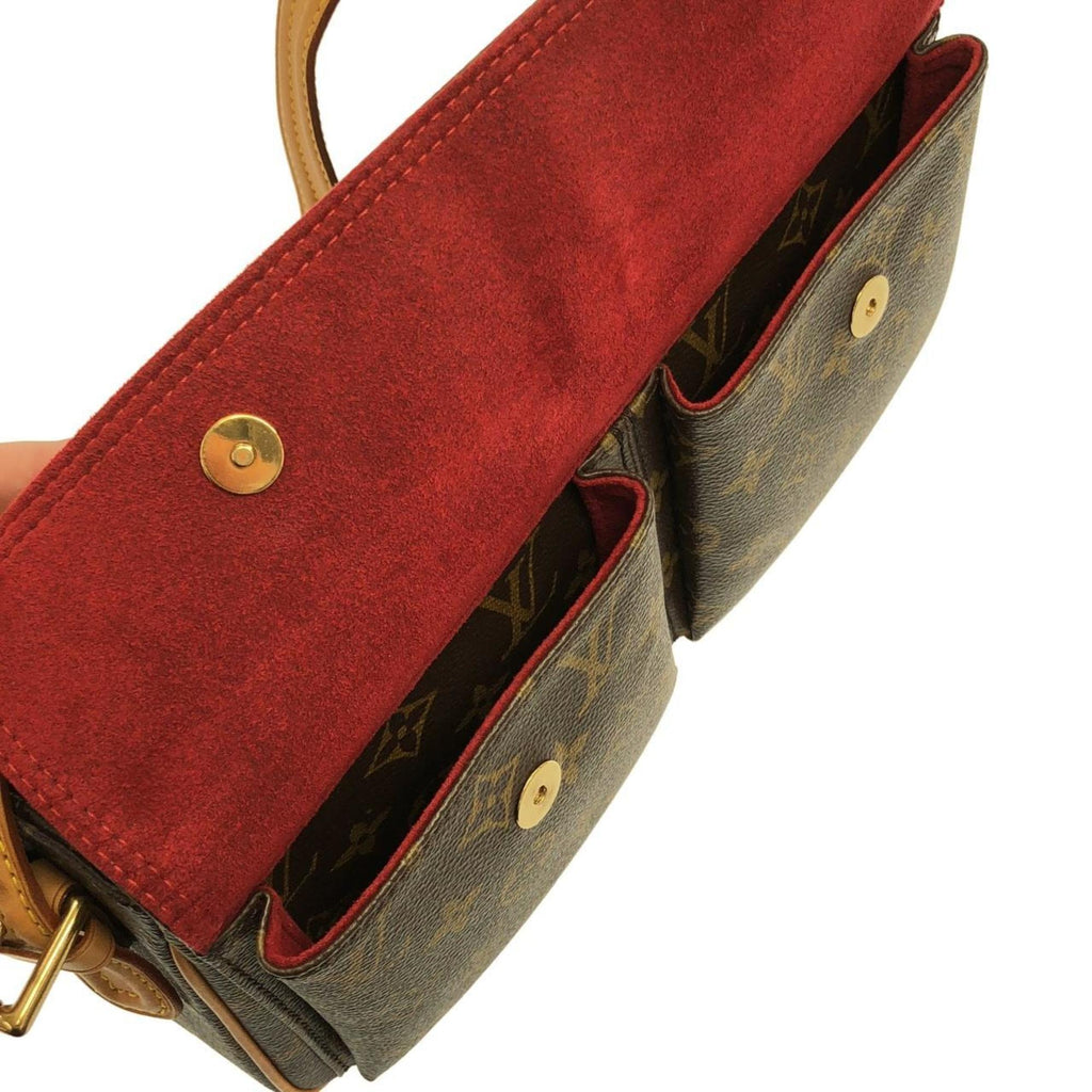 Louis Vuitton Marron Coated Canvas Shoulder Bag
