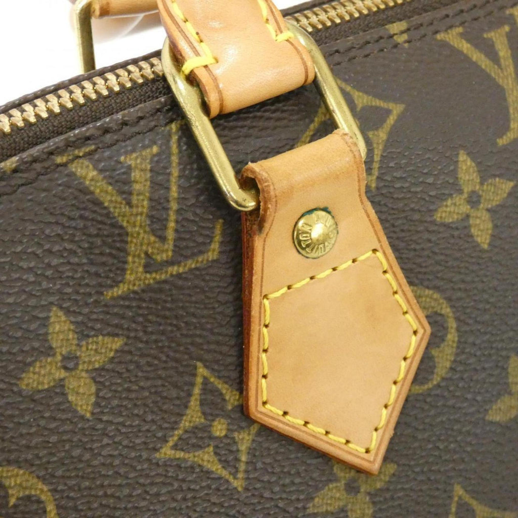 Louis Vuitton Marron Coated Canvas Handbag