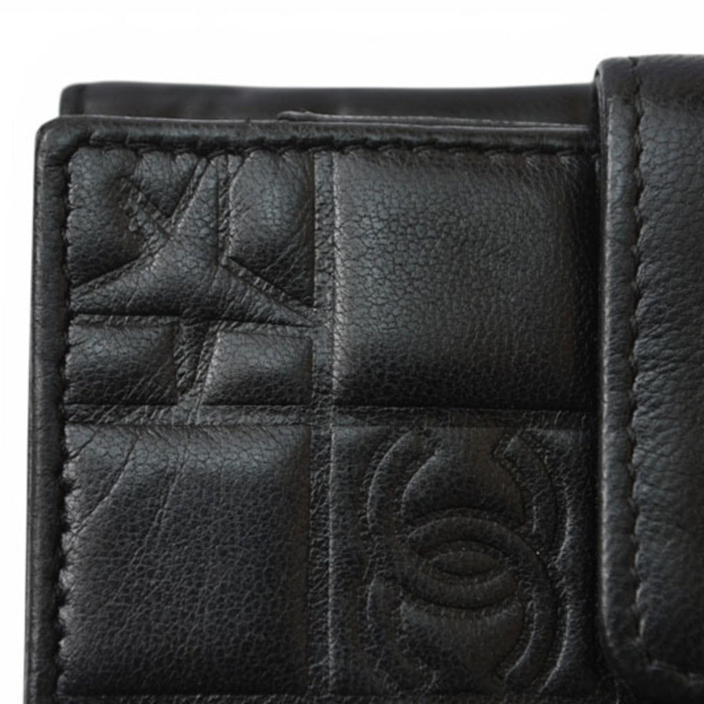 Chanel Black Leather Wallet (Bi-Fold)