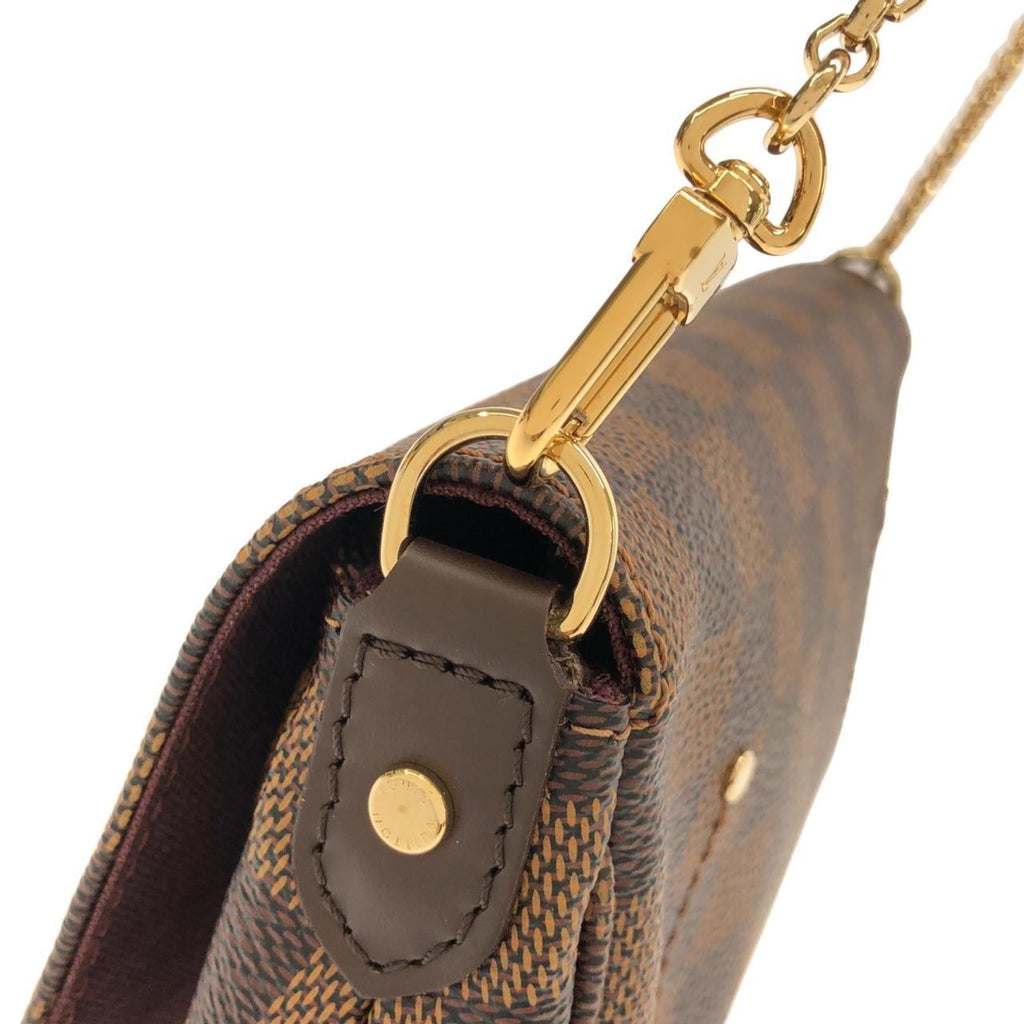 Louis Vuitton Damier Canvas Ebene Coated Canvas Shoulder Bag
