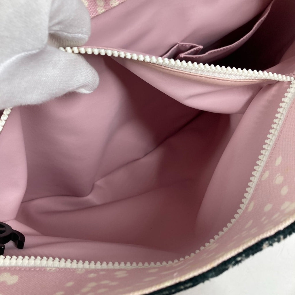 Chanel Pink Cotton Shoulder Bag