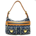 Louis Vuitton Blue Monogram Denim Shoulder Bag