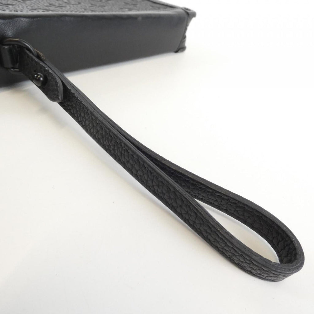 Louis Vuitton Black Leather Handbag