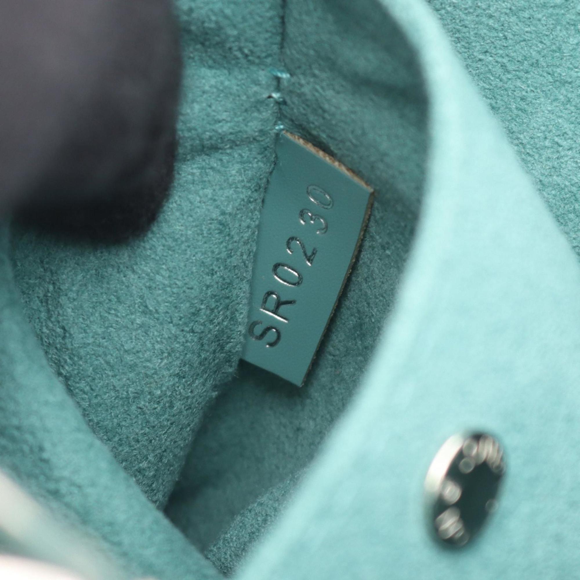Louis Vuitton Blue Green Epi Leather Handbag