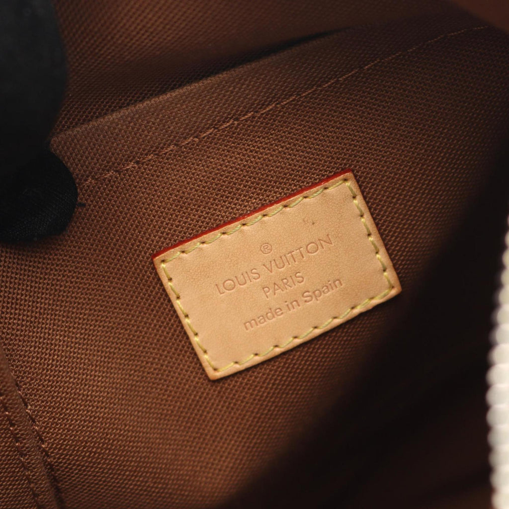 Louis Vuitton Brown Monogram Pvc Coated Canvas Leather Shoulder Bag