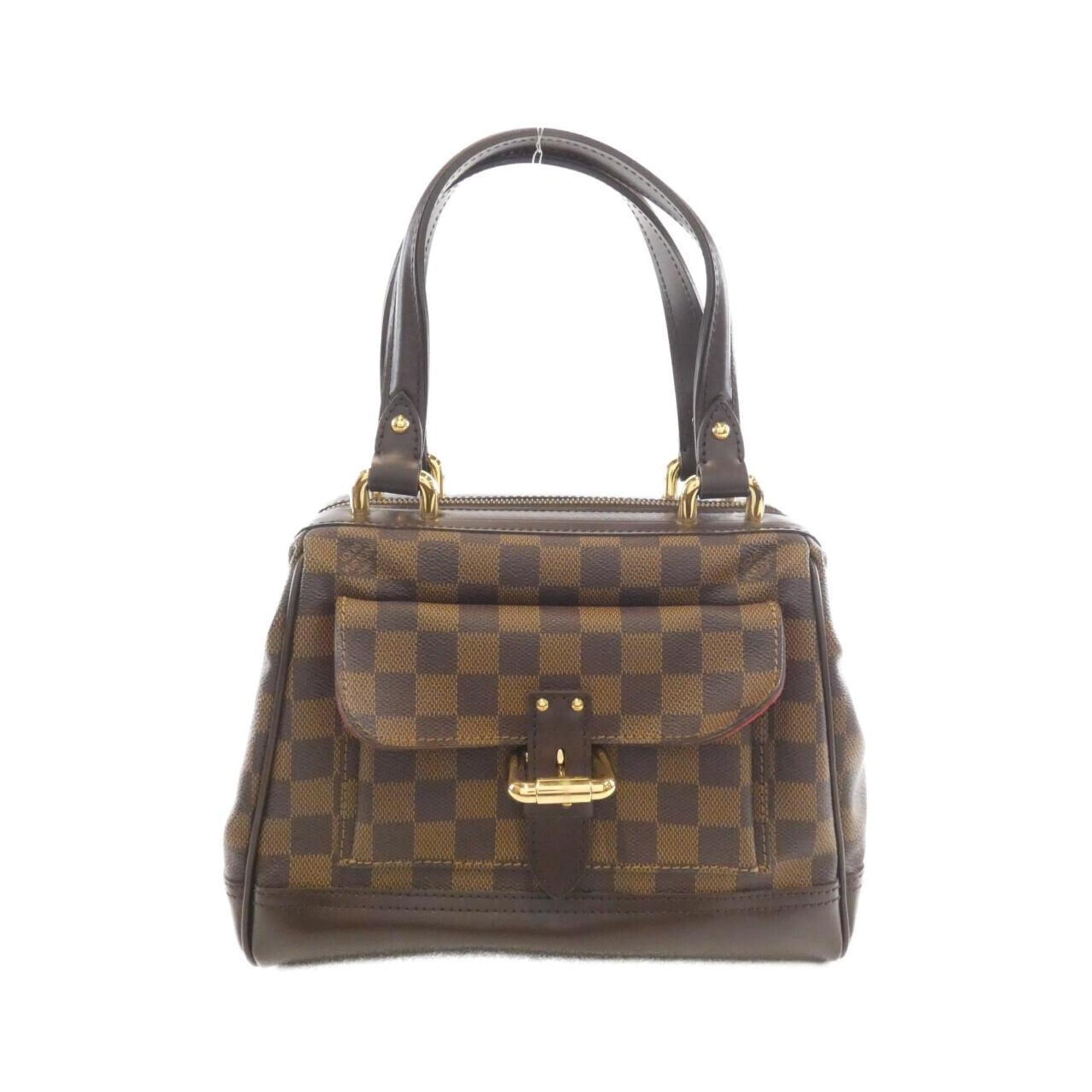 Louis Vuitton Brown Coated Canvas Handbag