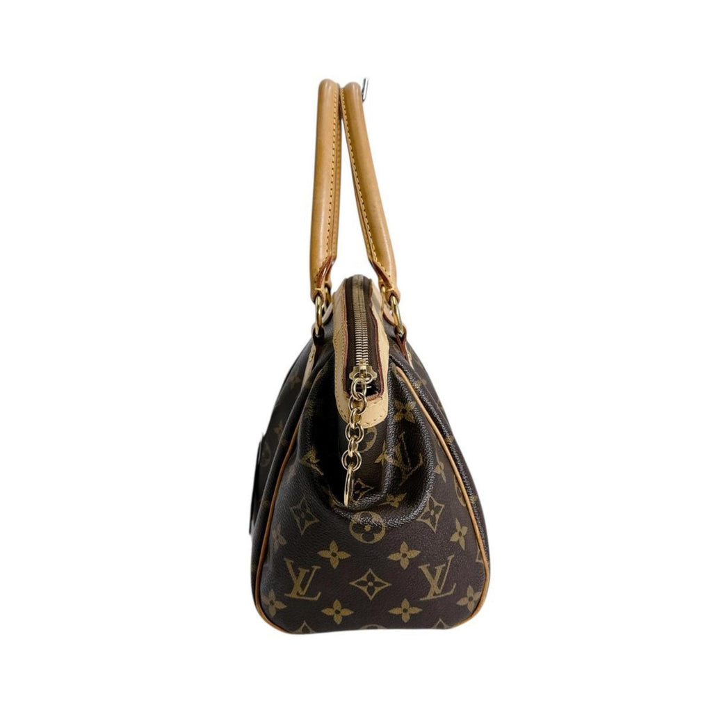 Louis Vuitton Brown Monogram Canvas Handbag
