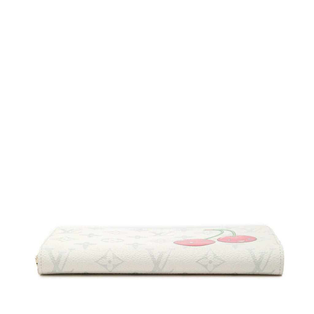 Louis Vuitton White Pvc Long Wallet