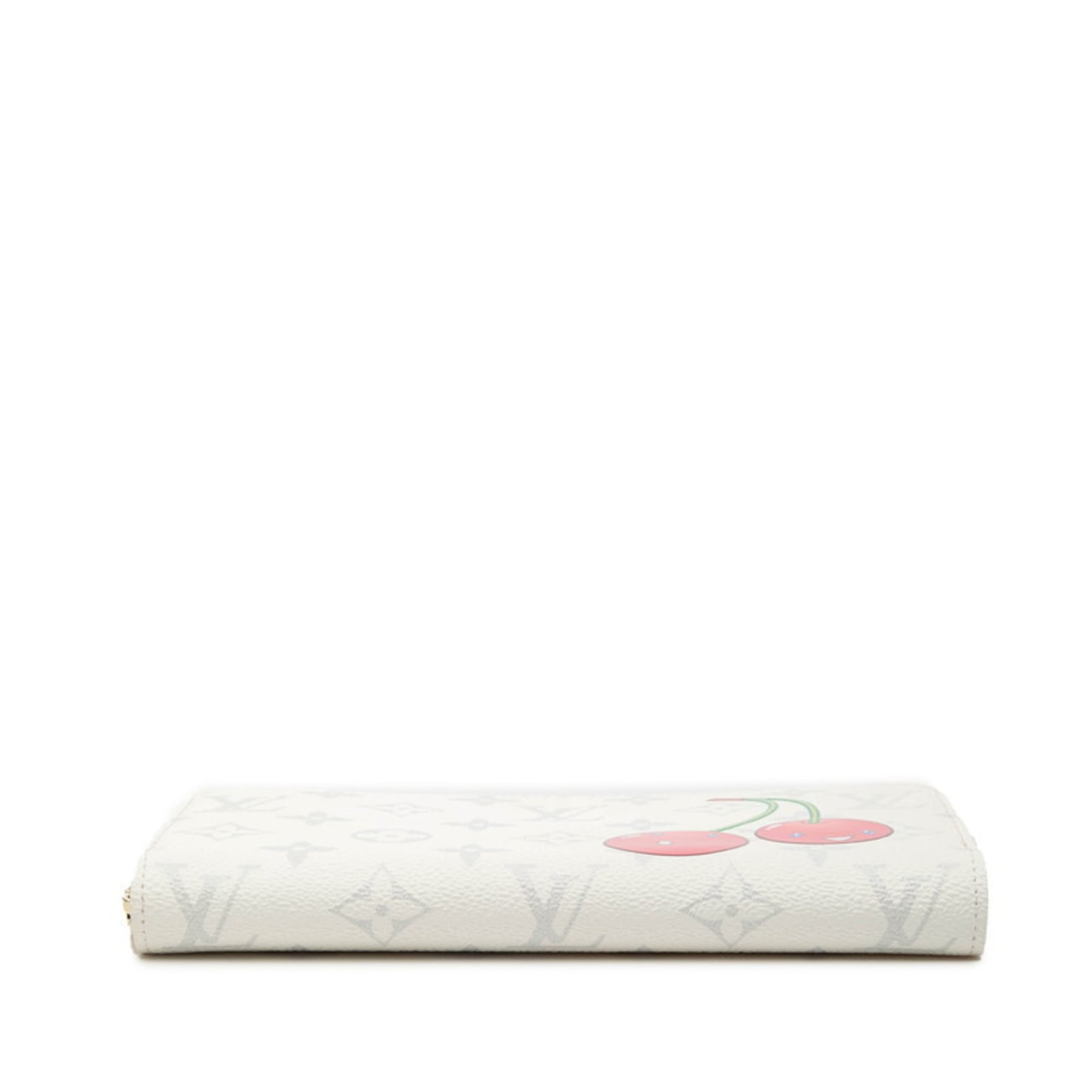 Louis Vuitton White Pvc Long Wallet
