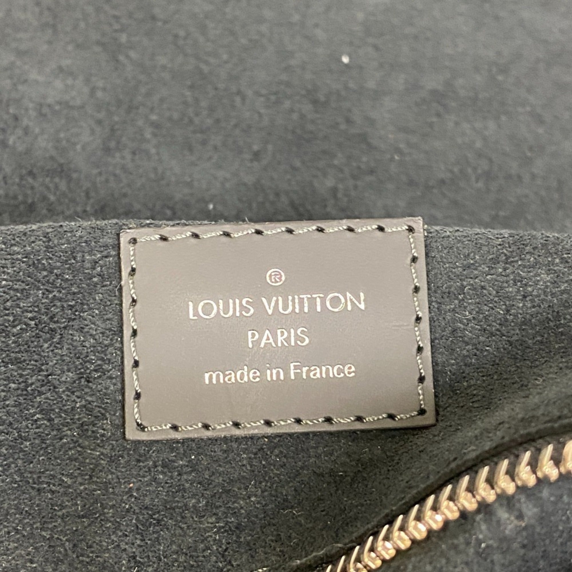 Louis Vuitton Damier Cobalt Gray Leather Backpack