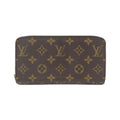 Louis Vuitton Coquelicots Marron Coated Canvas Long Wallet