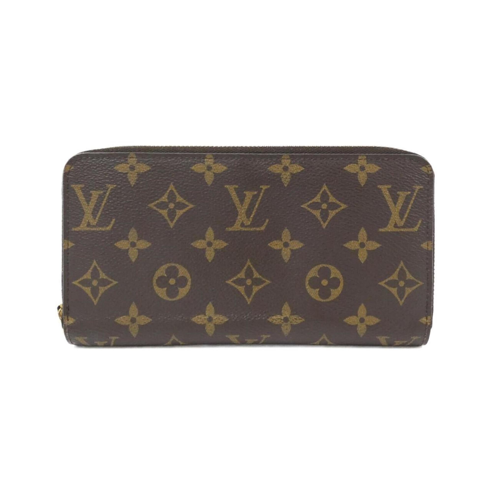 Louis Vuitton Coquelicots Marron Coated Canvas Long Wallet