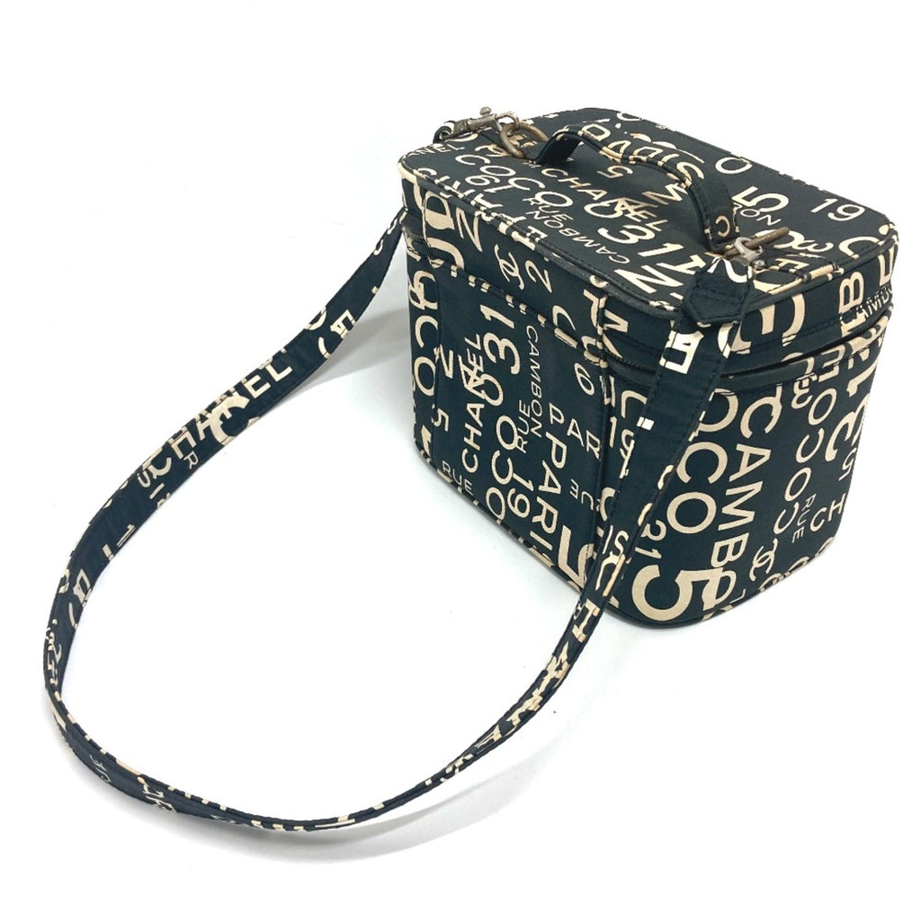 Chanel Black Cotton Handbag