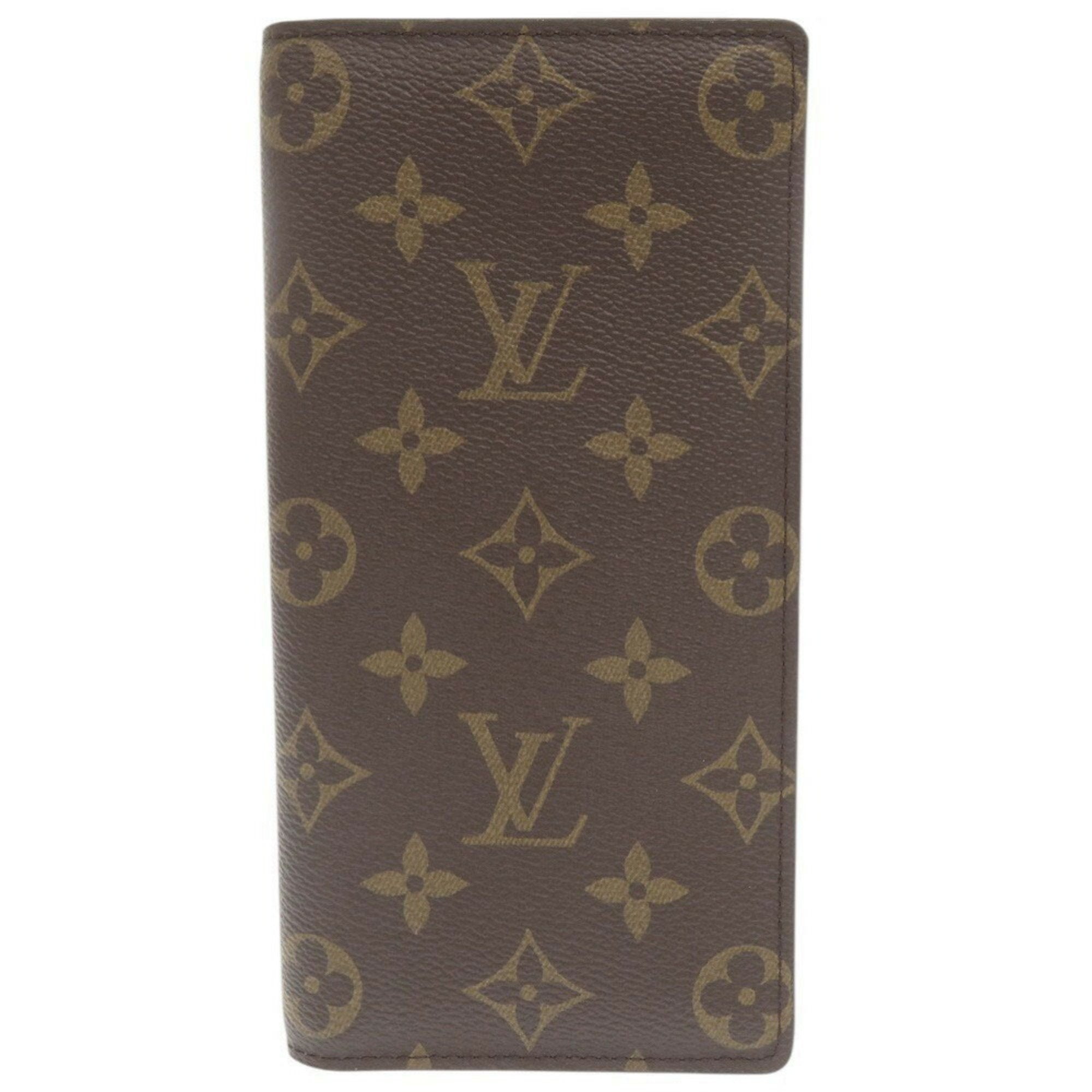 Louis Vuitton Brown Monogram Long Wallet