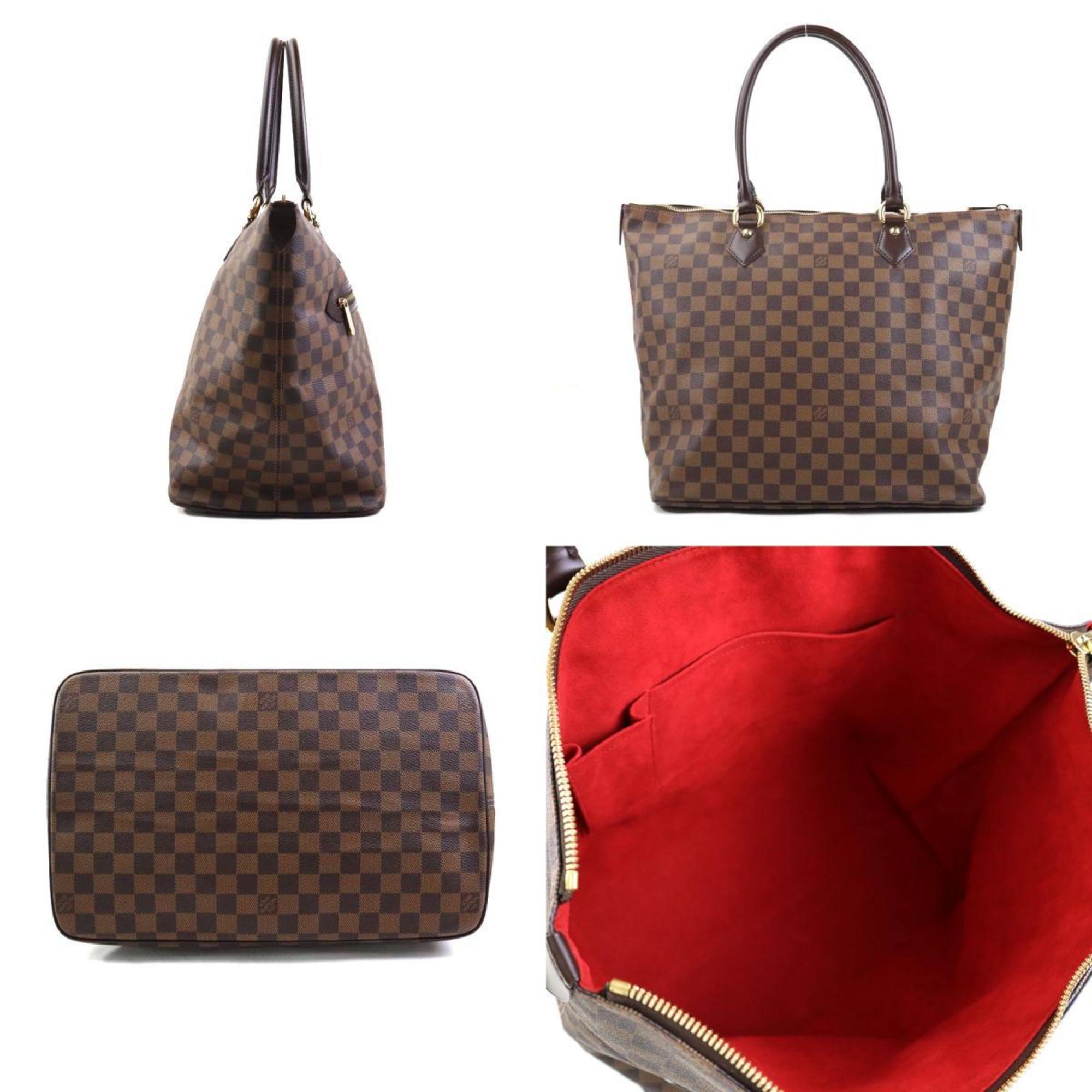 Louis Vuitton Damier Canvas Ebene Damier Canvas Shoulder Bag