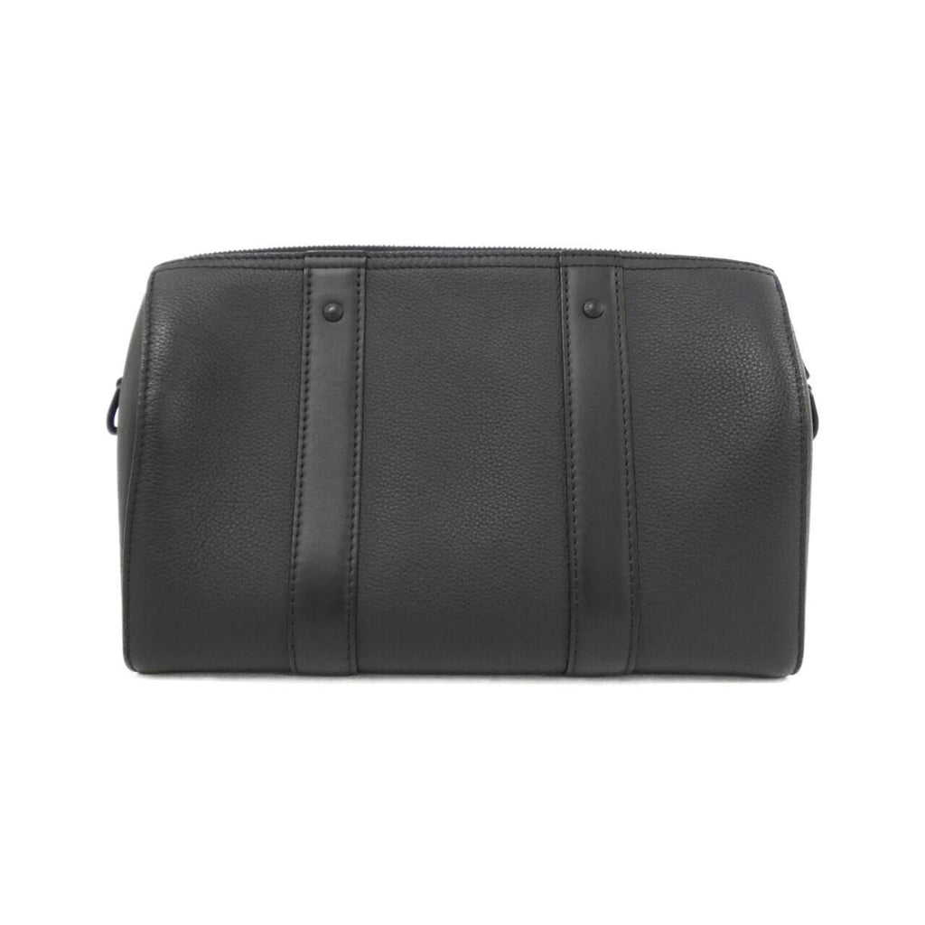 Louis Vuitton Black Leather Shoulder Bag
