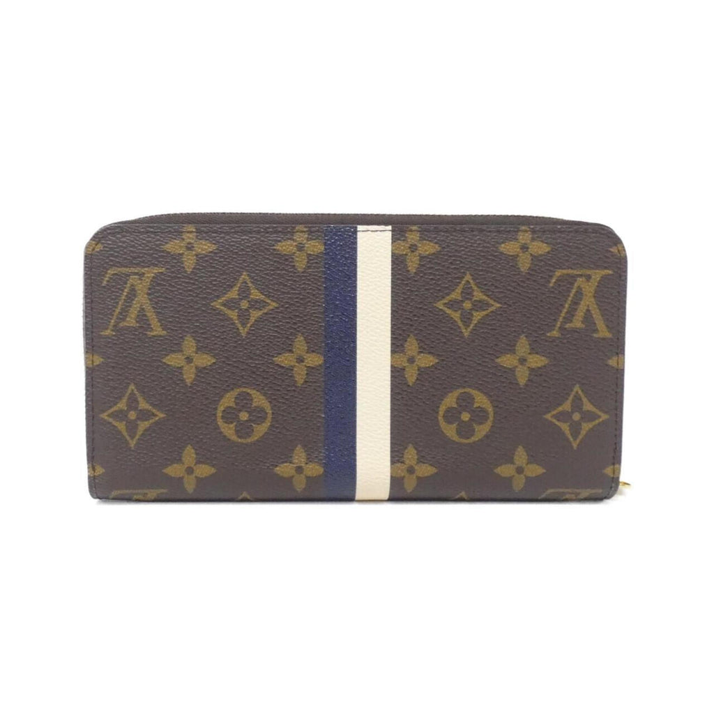 Louis Vuitton Marron Coated Canvas Long Wallet