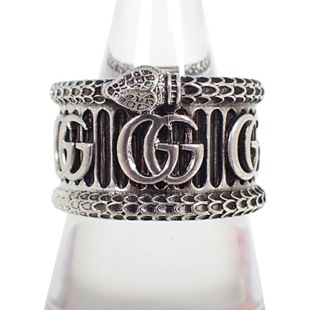 Gucci Sterling Silver 925 Band Ring (Pre-Owned)