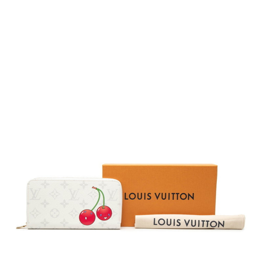 Louis Vuitton White Pvc Long Wallet