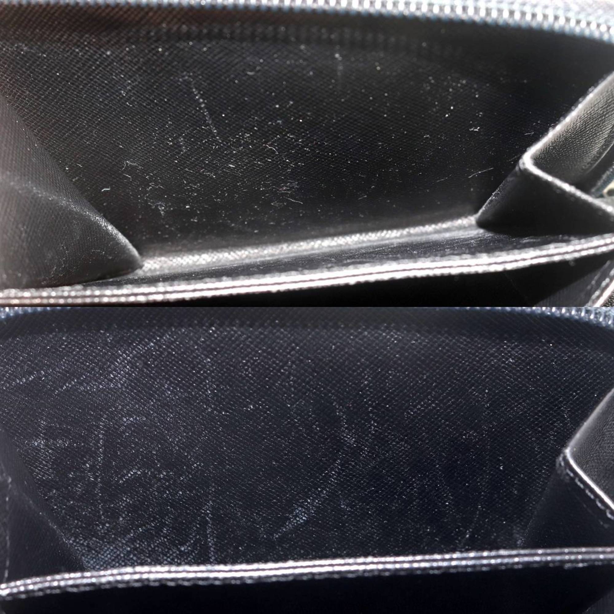 Prada Black Nylon Wallet (Bi-Fold)