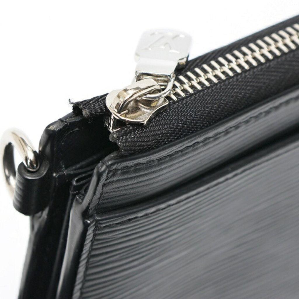 Louis Vuitton Black Noir Epi Leather Coin Purse/Coin Case