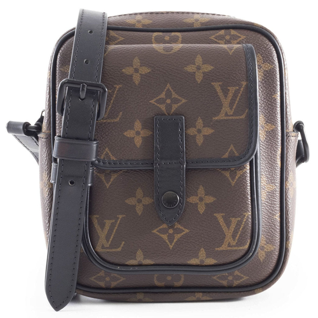 Louis Vuitton Monogram Macassar Dark Brown Shoulder Bag