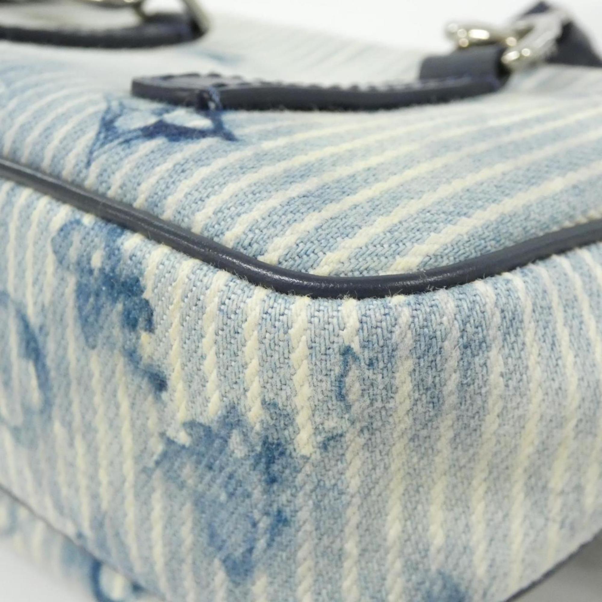 Louis Vuitton Monogram Watercolor Navy Canvas Pochette Shoulder Bag