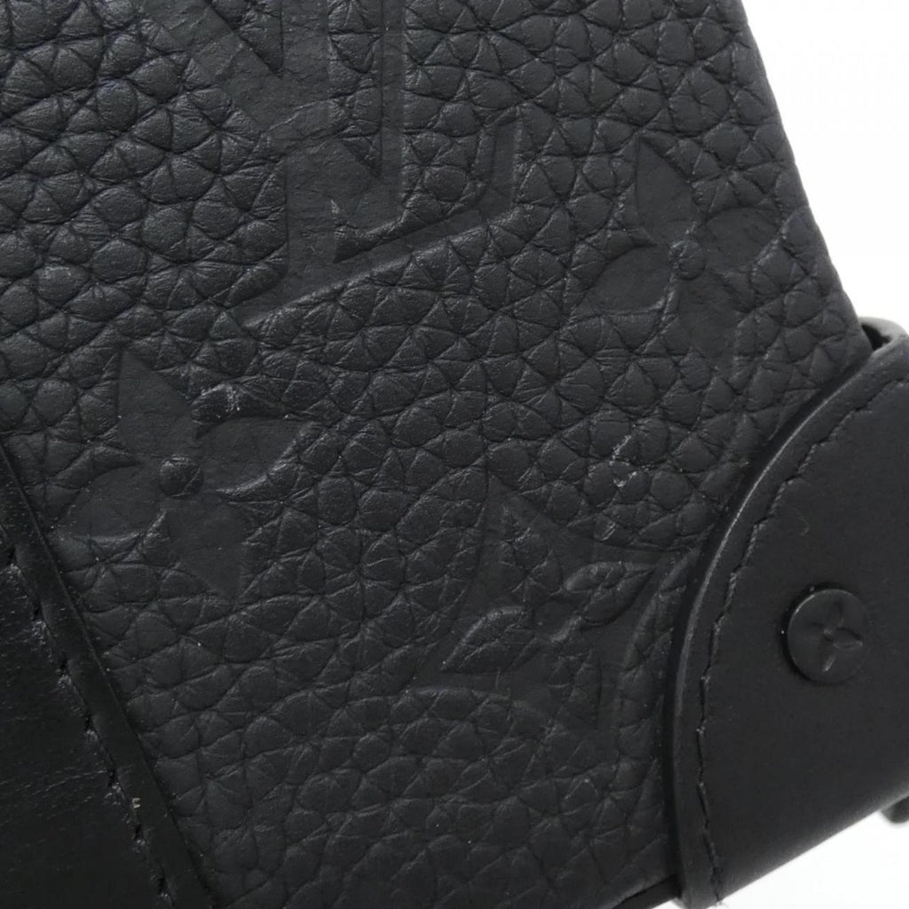 Louis Vuitton Black Leather Shoulder Bag