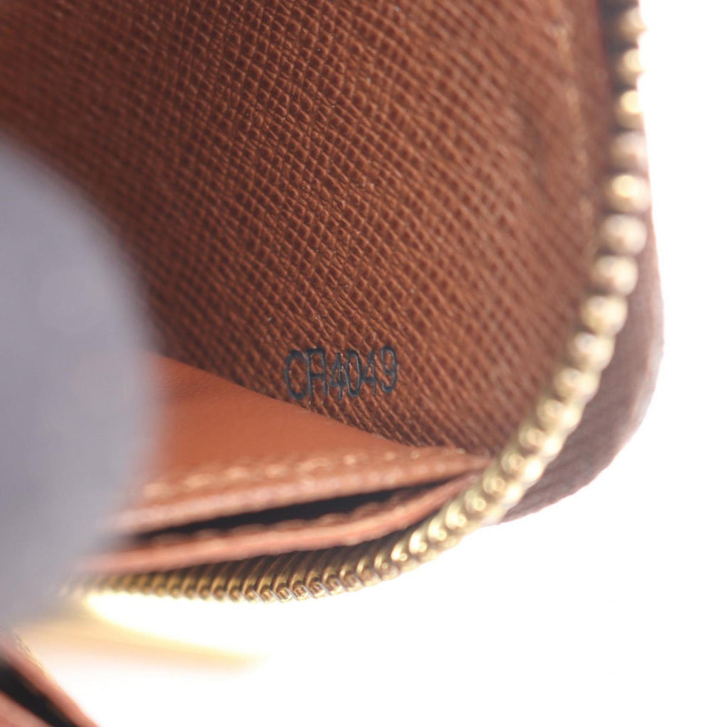 Louis Vuitton Brown Coated Canvas Long Wallet