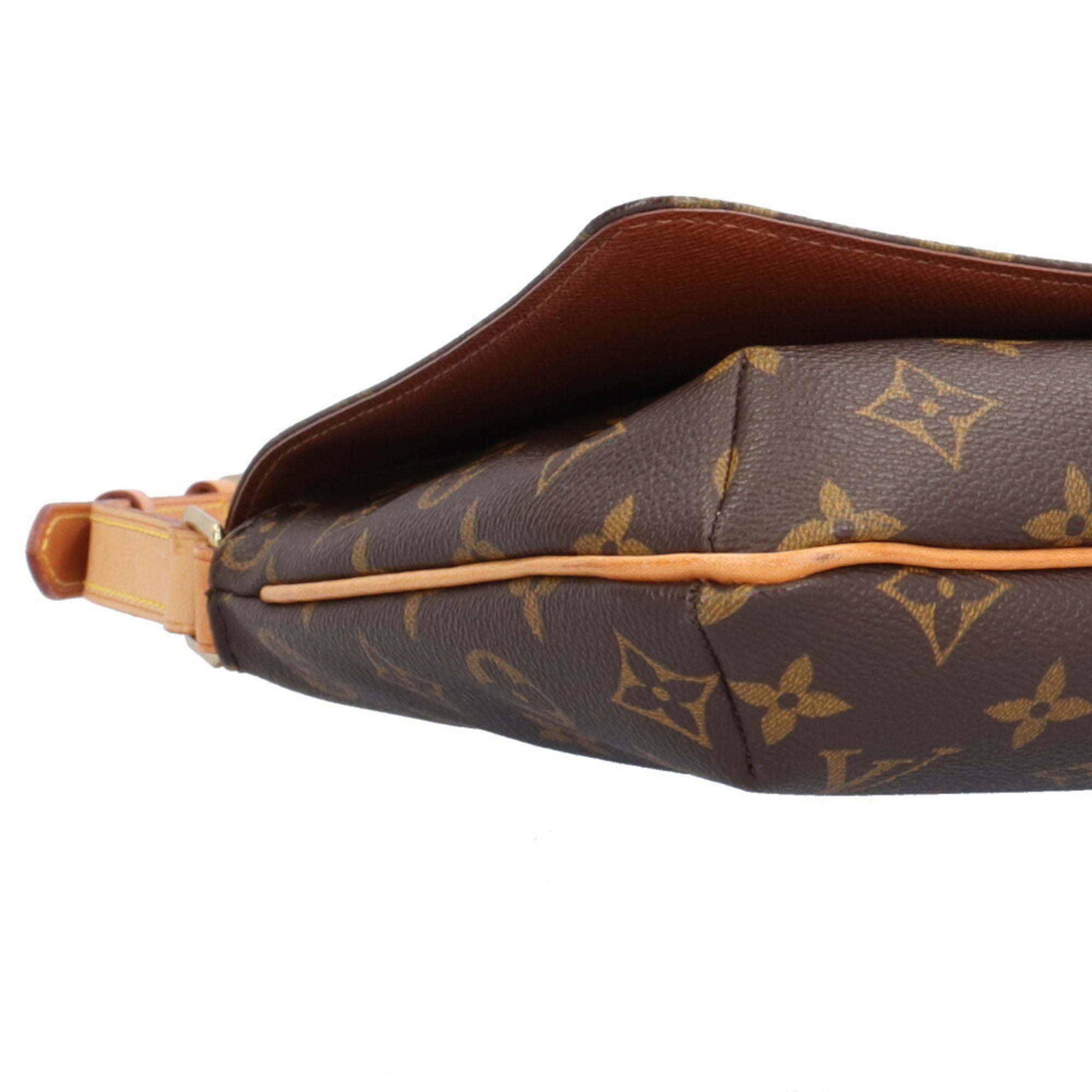 Louis Vuitton Brown Monogram Canvas Shoulder Bag