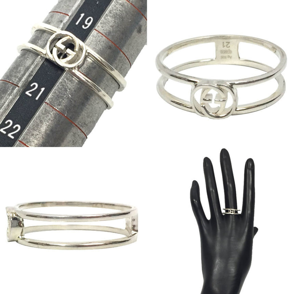 Gucci Silver Silver 925 Band Ring (Pre-Owned)