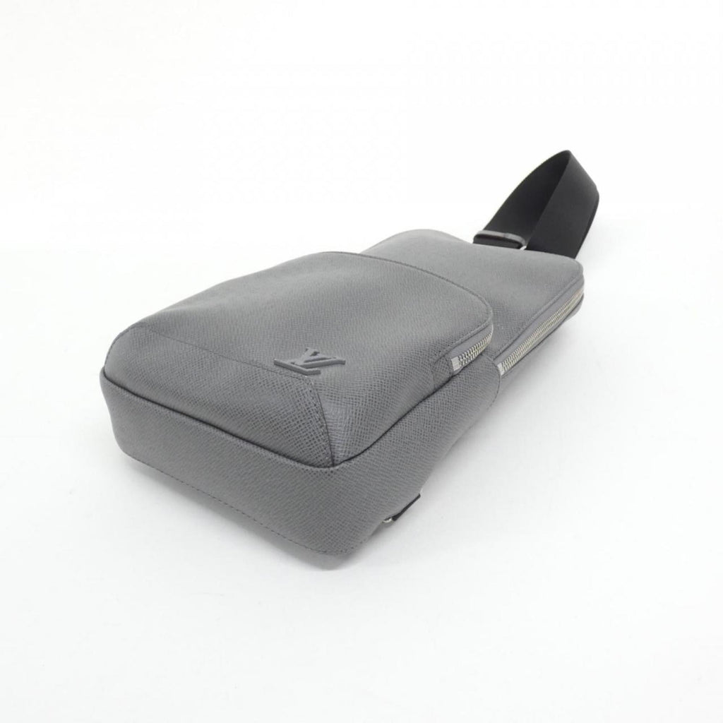 Louis Vuitton Gris Leather Shoulder Bag