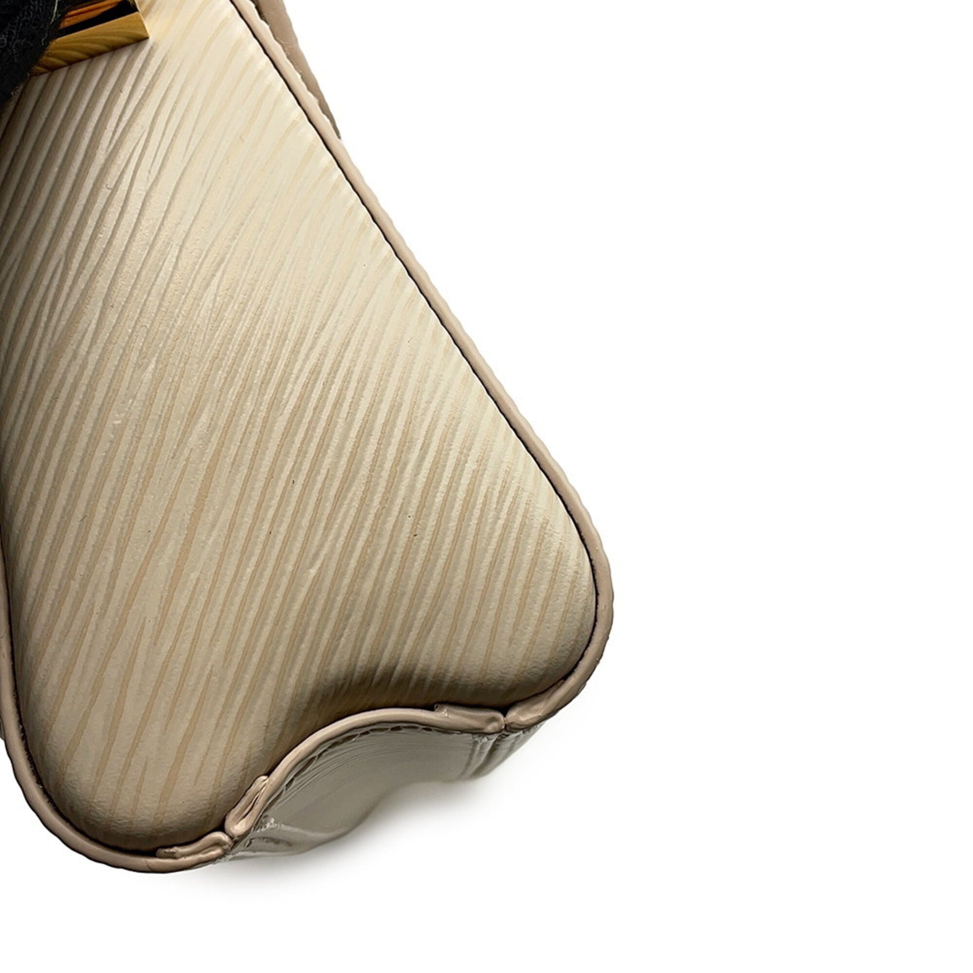 Louis Vuitton White Exotic Leather Handbag