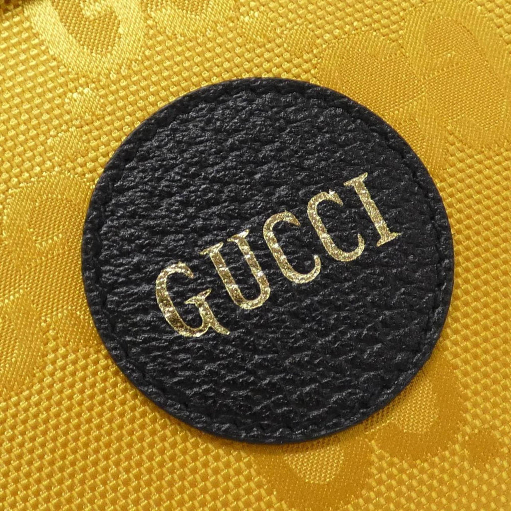 Gucci Yellow Nylon Leather Handbag (Pre-Owned)