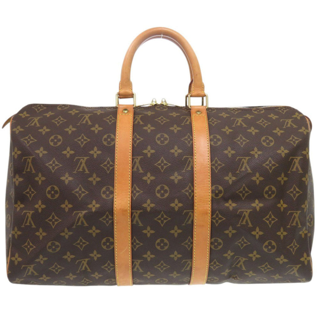 Louis Vuitton Brown Monogram Canvas Boston Bag