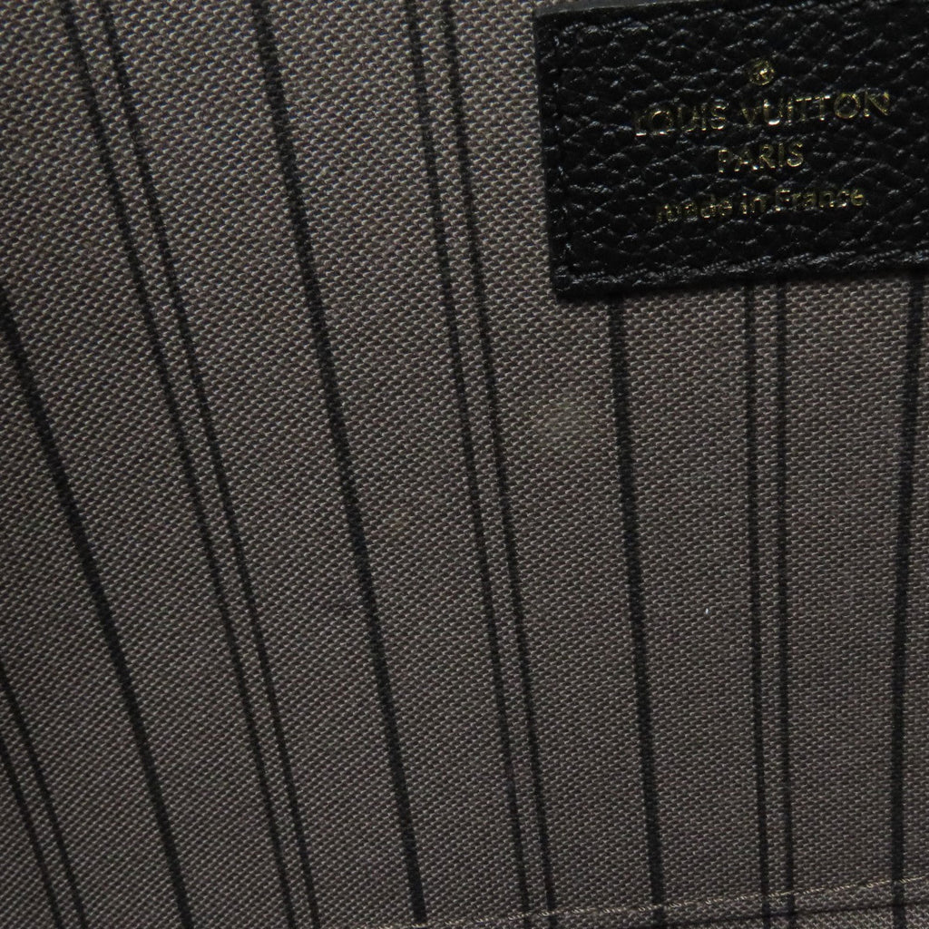 Louis Vuitton Noir Monogram Empreinte Handbag