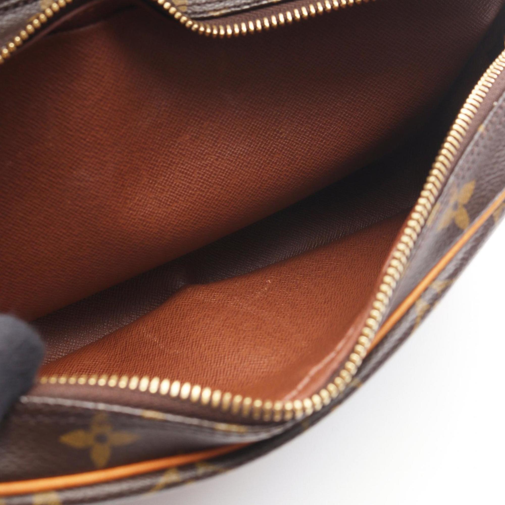 Louis Vuitton Brown Monogram Coated Canvas Shoulder Bag