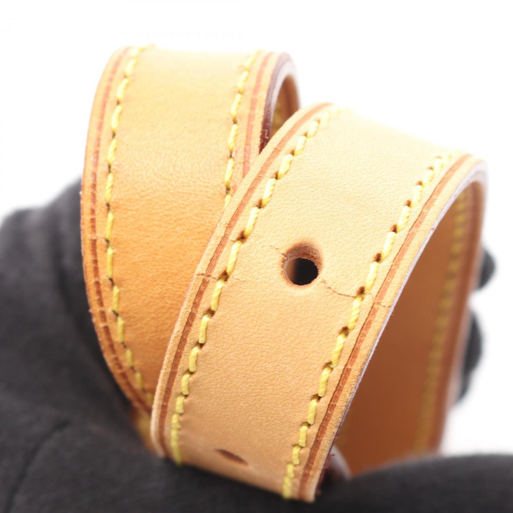 Louis Vuitton Brown Monogram Coated Canvas Leather Shoulder Bag