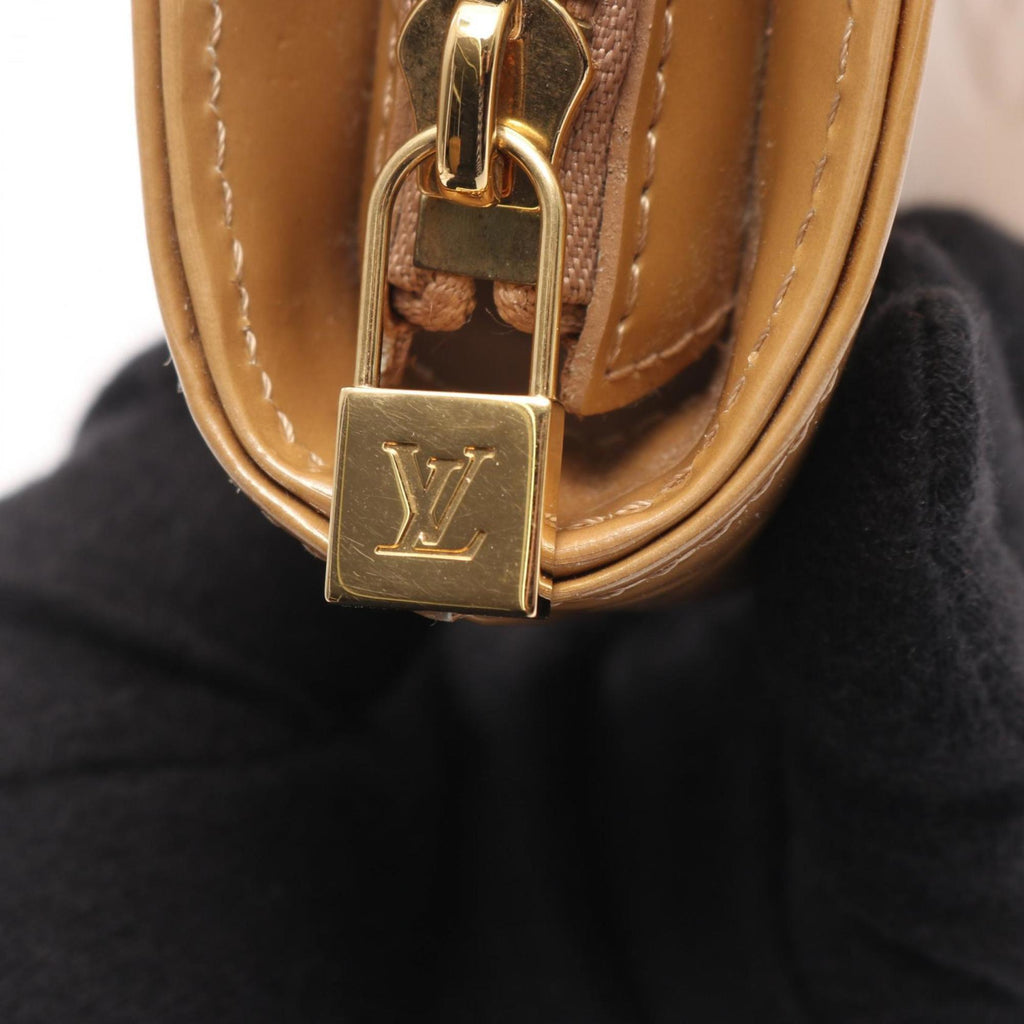 Louis Vuitton Beige Leather Handbag